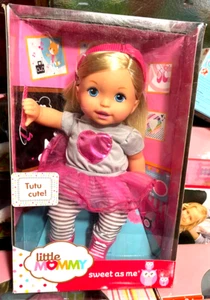Fisher Price Little Mommy Doll Sweet as Me Love Tutu cute Boho Blonde - Picture 1 of 1