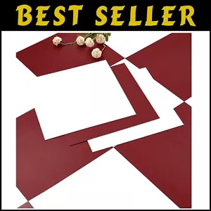 30 Red Checkered Peel and Stick Vinyl Floor Tiles for Effortless Decorating - Picture 1 of 9
