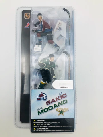 McFarlane Toys 3" NHL Figures - Sakic & Modano - Colorado Avalanche Dallas Stars Cover