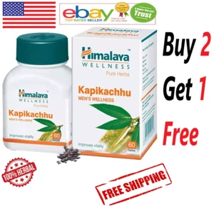 Himalaya Kapikachhu 60 Tabs For Men's Health (FREE SHIPPING) - Picture 1 of 5
