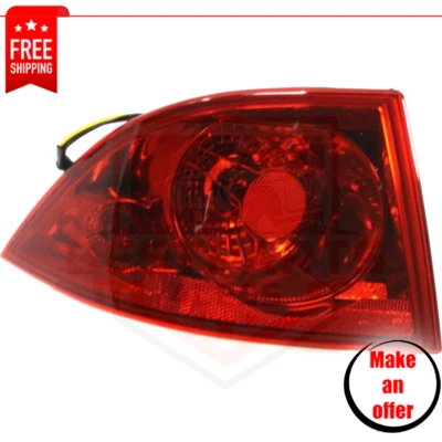 Tail Light halogen left side for 2006-2011 Buick Lucerne CX, CXL - Image 1 of 4