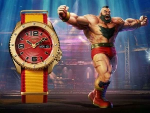 Seiko Street Fighter V Limited Edition Zangief SRPF24 ( FEDEX 2 DAY) - Picture 1 of 3