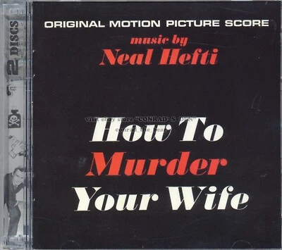 Neal Hefti "HOW TO MURDER YOUR WIFE" score 1000 Ltd Ed. 2CD sold out - Image 1 of 2