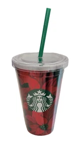 NUEVO vaso de viaje Starbucks Christmas Grande acrílico taza fría, 16 oz - Imagen 1 de 1
