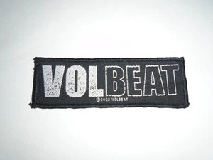 VOLBEAT LOGO WOVEN PATCH - Picture 1 of 1