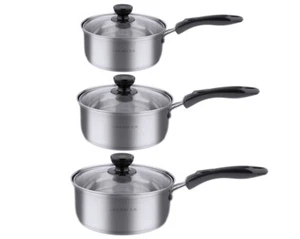 Multi-Size 6 Stück Edelstahl Topf Set, Töpfe und Pfannen Set, Kochgeschirr Sets Kit - Bild 1 von 7