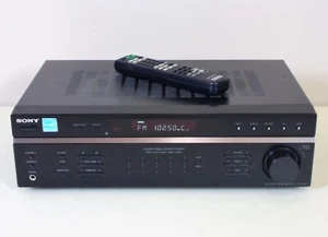 Paquete de receptor estéreo Sony STR-DE197 AM/FM, 200 W, reacondicionado, garantizado. - Imagen 1 de 11
