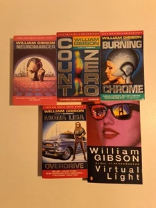 William Gibson Neuromancer, Count Zero, Burning Chrome .. Cyber-Punk Sci-Fi - Bild 1 von 5