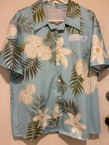 Nobody 2  Bob Odenkirk 2025 Movie Promo Hawaiian Shirt NEW LARGE Sharon Stone - Picture 1 of 4