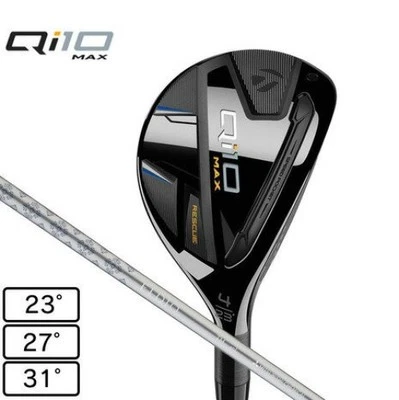 Womens TaylorMade Qi10 Max Hybrid 5H 27deg RH ELDIO TM40 Graphite Flex L HC - Image 1 of 4