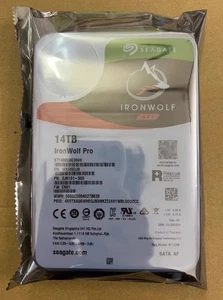Seagate IronWolf Pro ST14000NE0008 14TB 7200 RPM 256MB Cache SATA 6.0G/S 3.5 HDD - Bild 1 von 6
