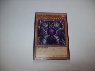 Yugioh Caius the Shadow Monarch SR01-EN004 Common HP Free Ship & Tracked - Image 1 of 4