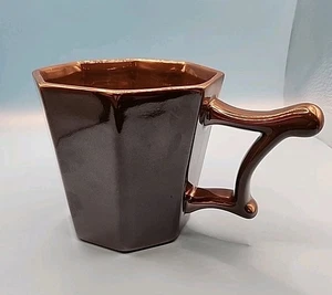 Starbucks Kaffeebecher 2013 Shiny Metallic Gunmetal Gray 14 Oz. Achteckform A5 - Bild 1 von 5