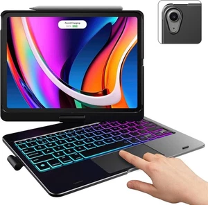 TYPECASE FLEXBOOK TOUCH 7-in-1 Keyboard Case, iPad 7th & 8th Gen Air 3 Pro 10.5 - Picture 1 of 6