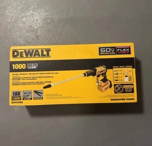 Lavadora a presión inalámbrica DEWALT DCPW1000B 1000 PSI 1,0 GPM 60 V MAX 4 puntas - Imagen 1 de 11