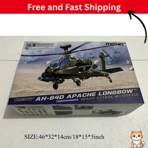 MENG QS-004 1/35 Scale Boeing AH-64D Apache Longbow Heavy Attack Helicopter Mode - Picture 1 of 3