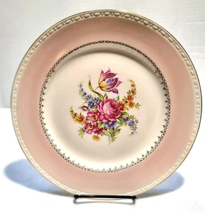 Homer Laughlin Eggshell Georgian Marilyn Dinner Plate 9 3/4" RoundE42N5 - Picture 1 of 13