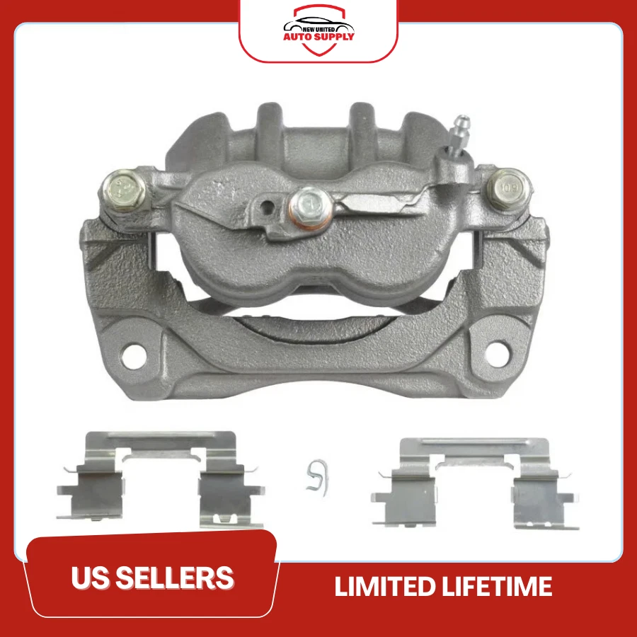 Pinza de freno delantera izquierda con soporte para Ford F-150, Ranger, Explorer Foto 1 de 4