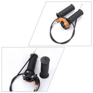 1 juego de empuñadura de acelerador universal con cable de acelerador para empuñadura de acelerador 49cc - Imagen 1 de 12