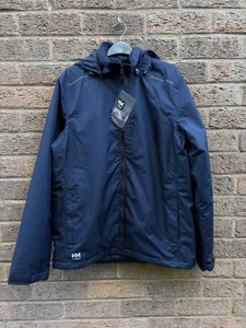 Helly Hansen Workwear Manchester 2.0 Winter Jacket Insulated Navy Blue Medium M - Picture 1 of 17