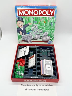 Monopoly Board Game VGC Hasbro 100% Complete Christmas Xmas Family **Free Post** - Image 1 of 4