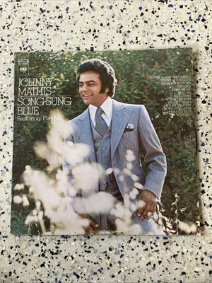 Johnny Mathis “Song Sung Blue” Vtg  Vinyl 33 LP Columbia KC 31626 VG+ Vinyl - Image 1 of 2