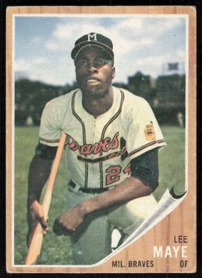 1962 Topps #518 Lee Maye - $1 SHIPPING (JB4) - Image 1 of 2