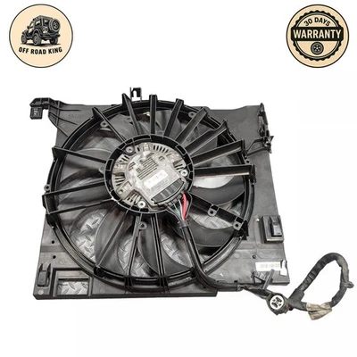 Conjunto de ventilador de motor de refrigeración eléctrico Jaguar Xf 2015-2019 OEM 3,0 L Foto 1 de 4