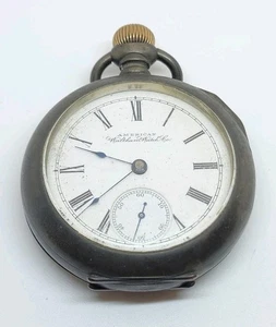 1895 Waltham Model 1883 Grade No. 3 11J 18s Coin Silver Pocket Watch For Repair - Picture 1 of 11