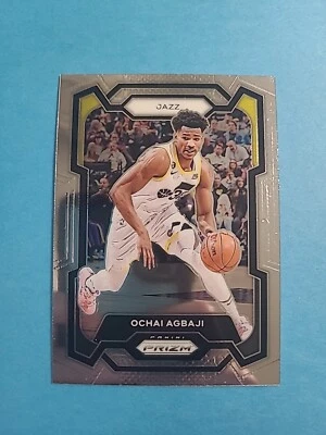 OCHAI AGBAJI 2023-24 PANINI PRIZM BASKETBALL CARD # 92 H7679 - Image 1 of 2