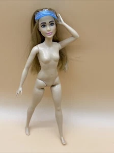 Barbie Fashionistas Doll #159 Femme And Fierce Nude For OOAK With Visor - Picture 1 of 24