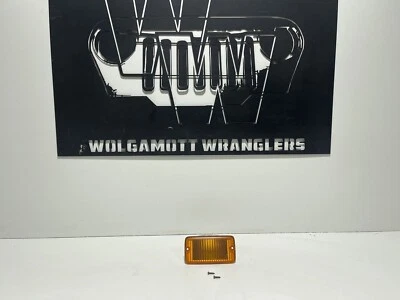 Guardabarros delantero 97-06 Jeep Wrangler TJ marcador luz carcasa individual con tornillos CC 2UU Foto 1 de 4