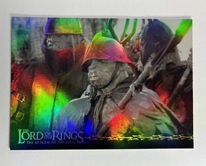 2003 Topps Lord of the Rings: Return of the King Prismatic Foil Orcs #5 Of 10