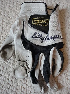 BILLY CASPER HAND SIGNED AND USED GOLF GLOVE+COA 1970 MASTERS CHAMP JSA - Picture 1 of 1