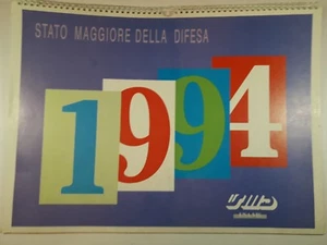 Calendario Storico Stato Maggiore della Difesa anno 1994 - Picture 1 of 2