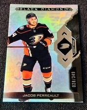 2022-23 UD Black Diamond /349 Jacob Perreault Rookie RC #BDB-PE Ducks