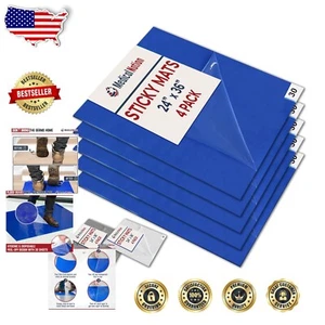 Tacky Adhesive Mats - 24" x 36" for Labs, Hospitals, and High-Traffic Areas - Picture 1 of 10