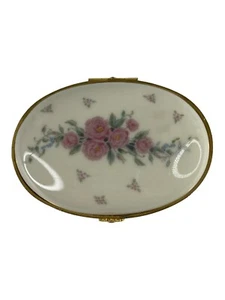 LENOX Baratija o Joyero Diseño Rosa Multicolor Hecho de Porcelana - Imagen 1 de 8