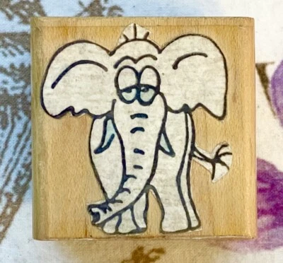 ВИНТАЖНЫЙ СЛОН 1990 от Toad Hall pachyderm Индия гигантский цирк Дамбо сонный  - Изображение 1 из 2