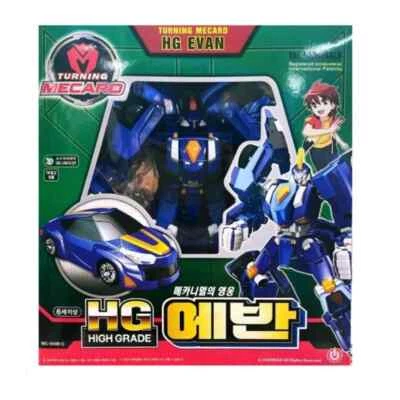 TURNING MECARD HG EVAN Hero of Mecanimal Turning Car Transformer Robot Toy 2024 - Image 1 of 3
