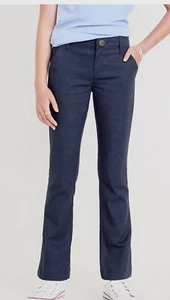 Old Navy , Navy Blue Boot Cut Chinos  - Picture 1 of 5