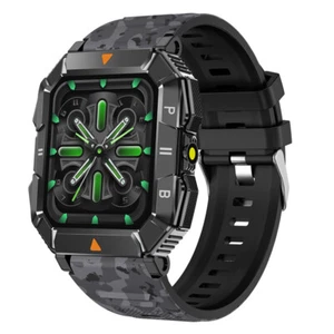 Men Sport Watch 1.83'' Smart Watch Flashlight Military Wireless Calls Smartwatch - Picture 1 of 30