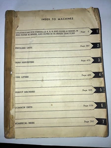 Vintage IH International Implement & Attachment Parts Catalog Manual CU-2B - Picture 1 of 11