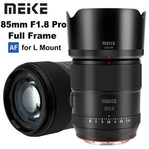 Meike 85mm F1.8 Pro II Full Frame Auto Focus Lens for L Mount Mirrorless Cameras - Picture 1 of 6