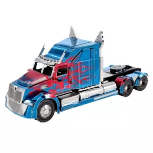 Fascinations ICONX Optimus Prime Western Star 5700 Truck Metal Model Kit ICX203 - Picture 1 of 2