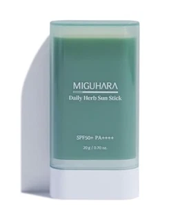 Miguhara Daily Herb Sun Stick SPF50+ PA++++ autentico e affidabile Stati Uniti Venditore - Foto 1 di 5