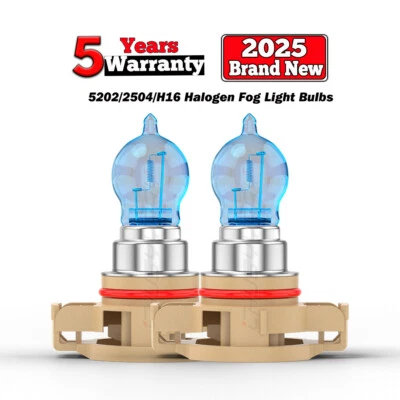 2X Bombillas antiniebla halógenas PS24W 5202 6000K BLANCAS para GMC Sierra 1500 2500 3500 Foto 1 de 4