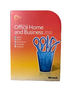 Microsoft Office Home and Business 2010 Software Disc DVD & Product Key - Picture 1 of 4