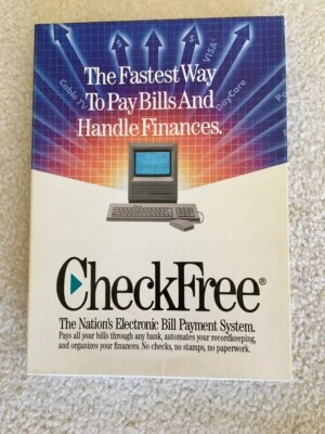 CHECKFREE VER. 1.5 ELECTRONIC BILLPAYMENT SOFTWARE for CLASSIC MAC MACINTOSH OS - Image 1 of 2