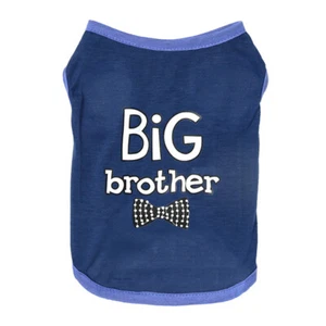 Pet Summer Cool Clothes Vest Puppy Dog Cat Cute T Shirt Cotton Coat Costum i - Picture 1 of 39